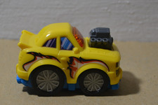Vtech Go Go Smart Wheels Zig Zag Raceway Car Yellow Stunt Tested