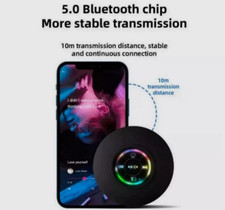 Waterproof Bluetooth Wireless Shower Speaker Bathroom Speaker LED Light  /