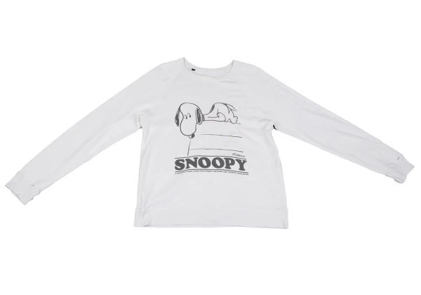 Sudadera Estampada Snoopy Vintage Sin Marca Talla S-M (K-163227) Foto 2 de 4
