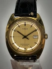 Vintage 1970s Timex Viscount Automatic Calendar Men's Watch