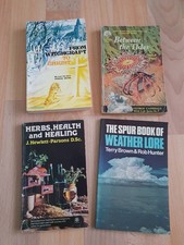 Vintage Occult/Alternative/Nature Books - Healing Herbs/Witchcraft/Weather Lore