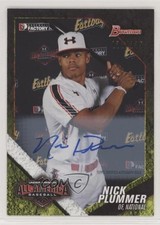 2015 Bowman Draft Under Armour Game 131/225 Nick Plummer #UAN-20 Auto 4l3