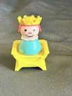 Vintage 1974 Fisher Price Little People #993 Play Family Castle PRINCESS Wood