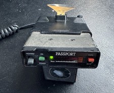 Passport 8226 Radar Detector Audio/Visual Mute Mode w/ Bracket 12V Cord TESTEDr