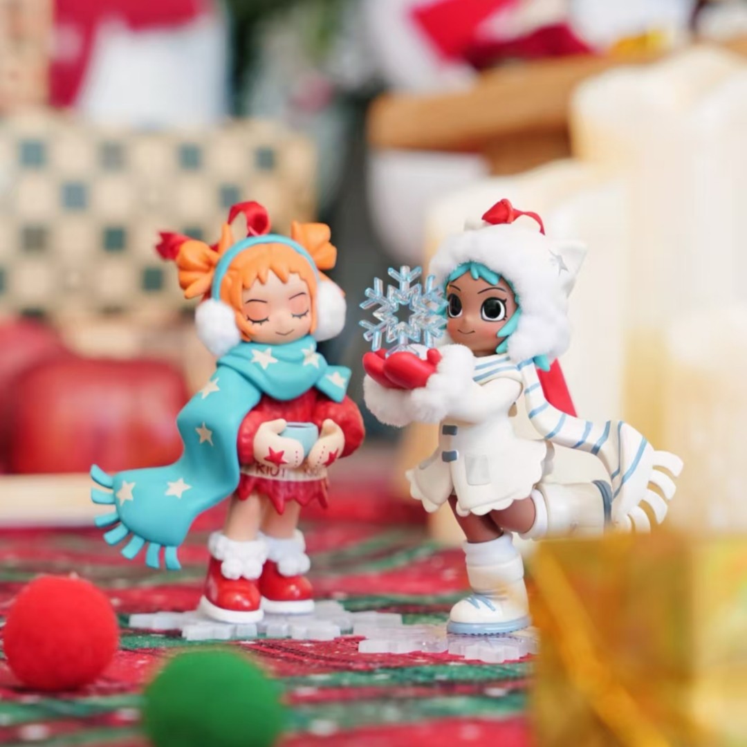 Lil Peach Riot Holiday Mixtape Series Figures Art Toy Xmas Gift