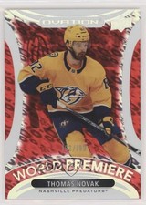 2021-22 Upper Deck Ovation World Premiere Red 192/199 Thomas Novak #WP-43 vm9