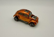Hot Wheels Redline 1968 Custom Volkswagen - Us Orange White Int - Check It Out