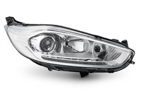 Ford Fiesta Scheinwerfer Rechts Led Drl 13-16 Passagier Seite Oem Hella