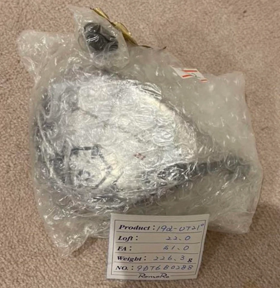 RomaRo Ray α Utility Head Only 21° 92L-UT10° w/cover rare New unused japan - Image 4 of 4