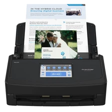 iX1600 Wireless or USB High-Speed Cloud Enabled Document, Photo & Receipt Sca...