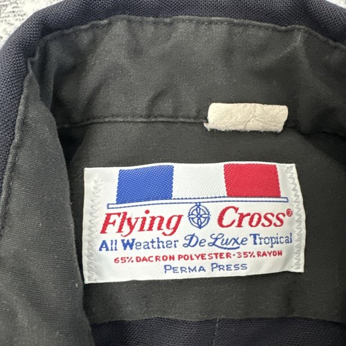Flying Cross Blue Adult Uniform Fire Police Short & Long Sleeve Shirt Lot Small - Picture 12 of 14