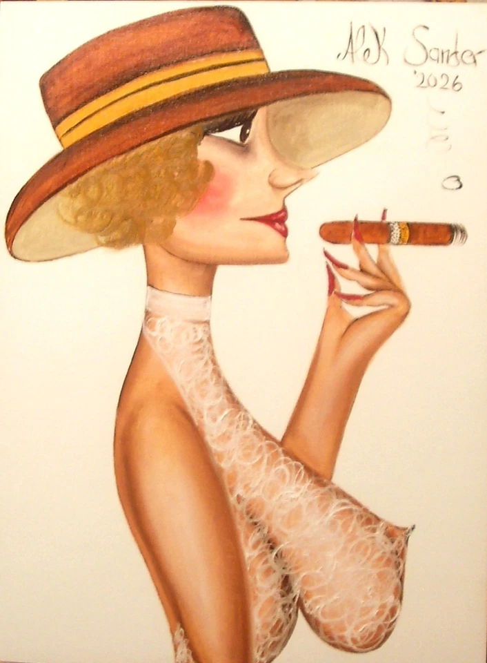 Manufaktur Alek Sander naive Madame Dior Goldene 20er Jahre Babylon Berlin - Bild 1 von 1