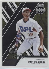 2017 Panini Elite Extra Edition 867/999 CARLOS AGUIAR #142 0c2