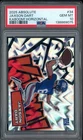 2025 Panini Absolute KABOOM! #34 Jaxson Dart RC Rookie SSP CASE HIT PSA 10