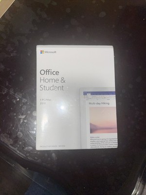 Microsoft Office 2019 Home & Student - Box Pack - 1 PC/Mac
