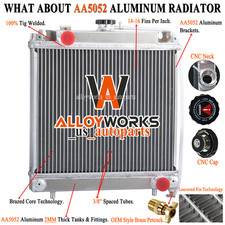 Lva802036 Radiator W/bug Screen For John Deere Tractor 2320 2305 2025r 3005 790