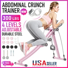 Abdominal Exercise Machine Ab Cruncher Trainer Body Shaper Gym Equipment Trainer