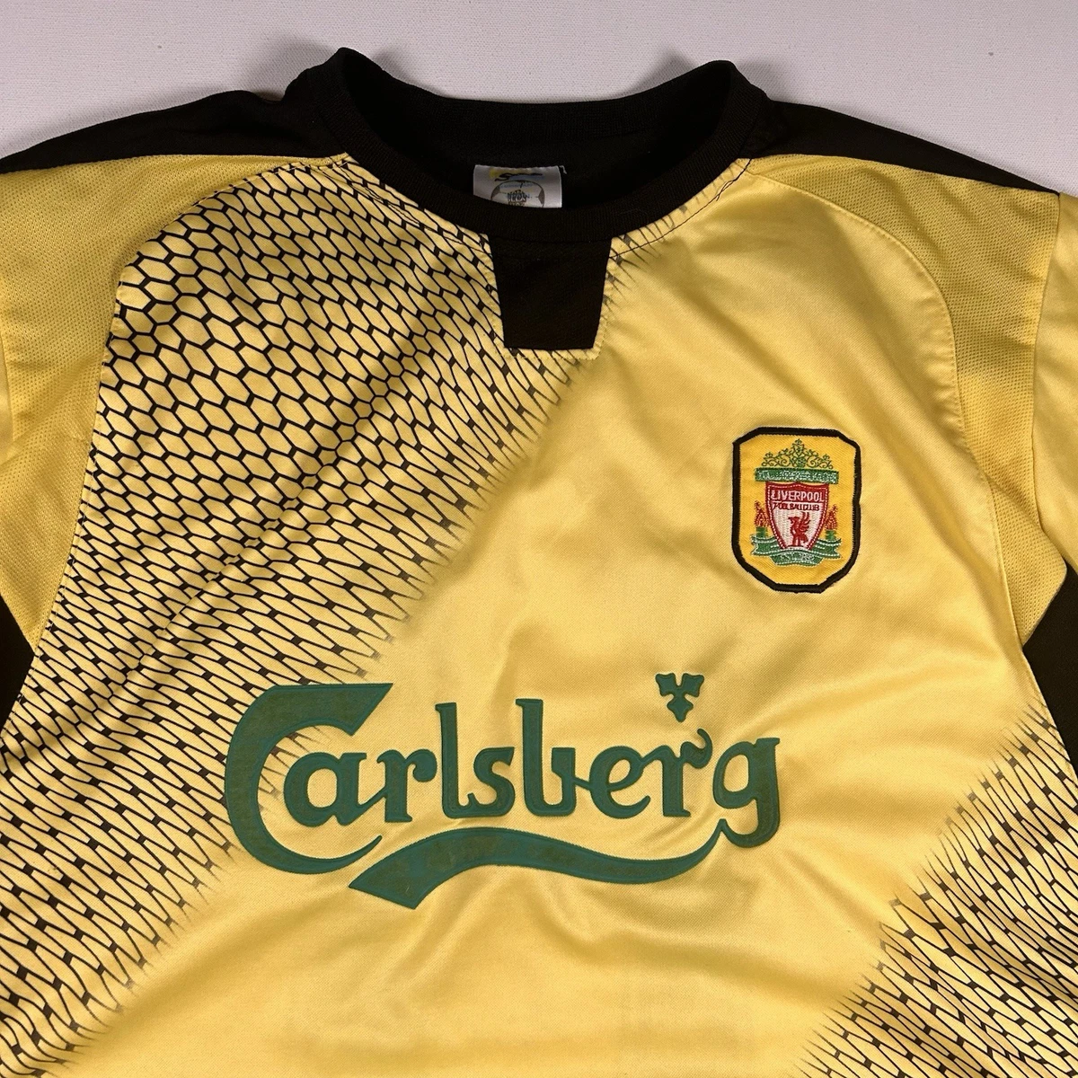 Reebok Liverpool Yellow International Club Soccer Fan Apparel and
