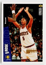 Jalen Rose 1996-97 Collector's Choice #42 Indiana Pacers Basketball Card