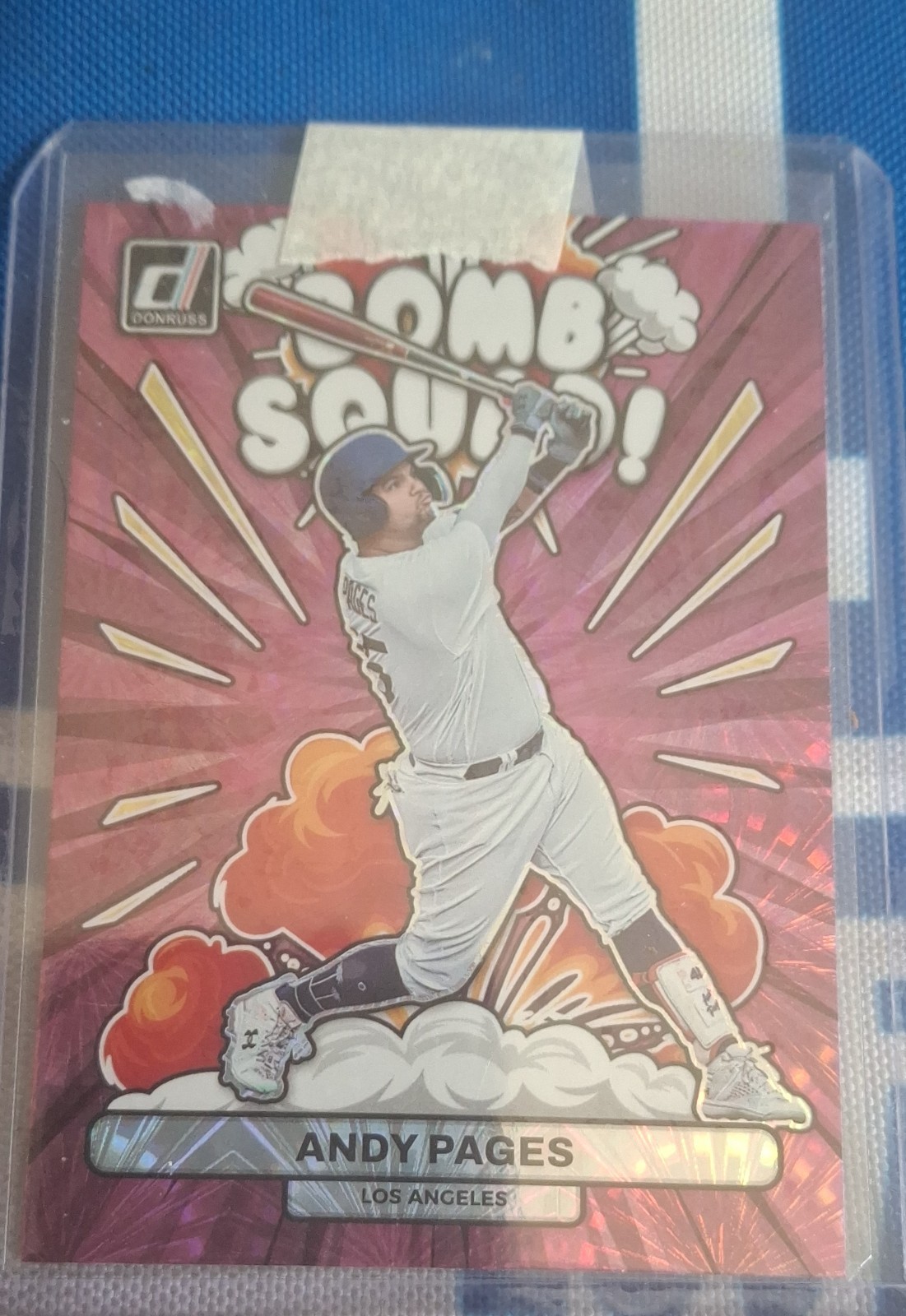 2023 Panini Donruss - Bomb Squad Andy Pages #BS6 Pink Fireworks (RC)