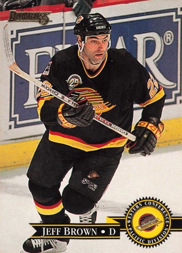 1995 Donruss Jeff Brown #183 card