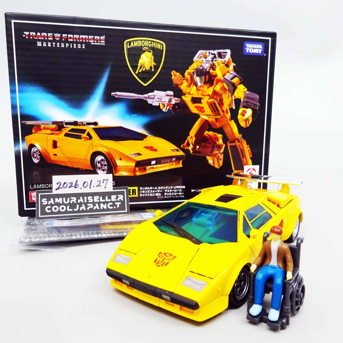 Transformers Masterpiece MP-39 Sunstreaker Action Figure Takara