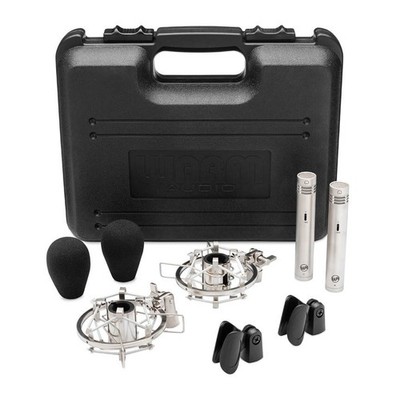 Warm Audio WA-84 Small Diaphragm Condenser Microphones Stereo Pair (Nickel)