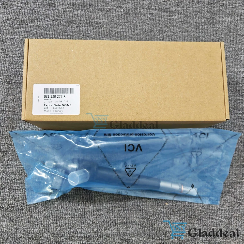 Novo 4 peças injetor de combustível diesel para VW Audi Seat Skoda 2.0 TDI 03L130277R - Imagem 3 de 4