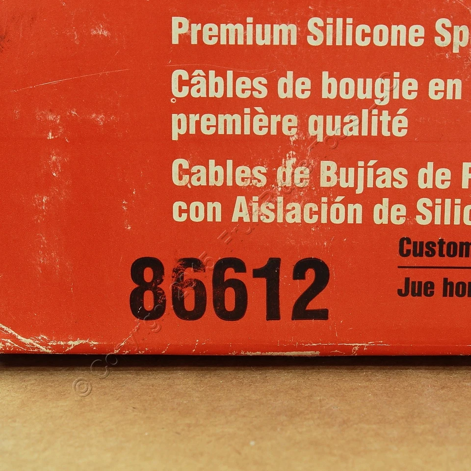 Cable de encendido de bujía Autolite 86612 para Colt Reliant Aries 1976-86 1,6 L 2,6 L Foto 4 de 4
