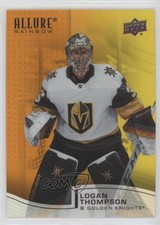 2021-22 Upper Deck Allure Rainbow Orange Yellow Logan Thompson #R-11 03uh
