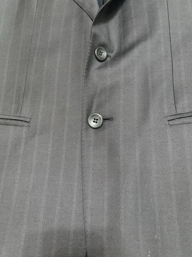 Versace Tuta Uomo Grigio Antracite 40R Giacca Blazer 32x31 Pantaloni - Foto 4 di 24