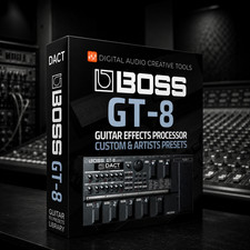Boss GT-8 Guitar Multi-FX Presets Library