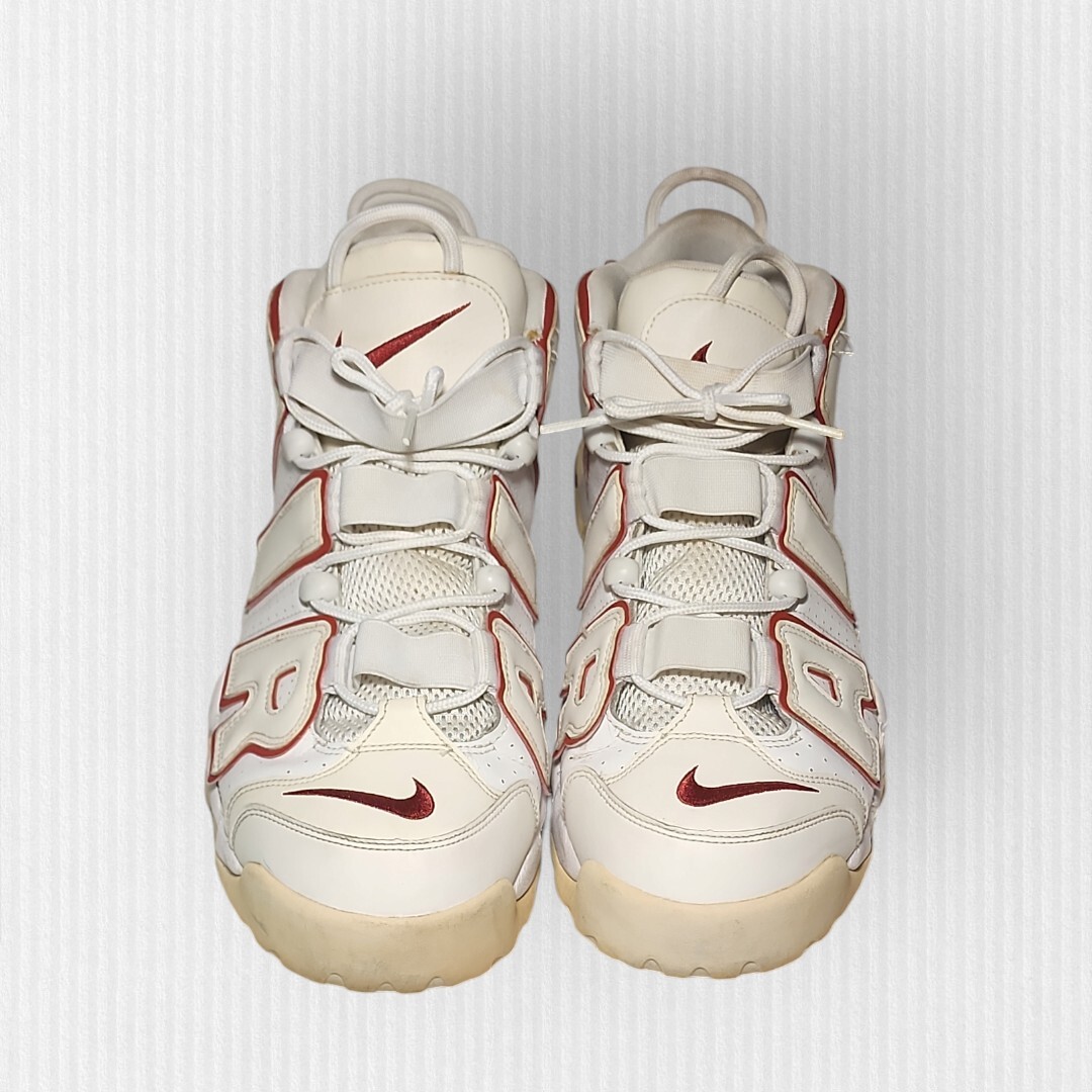 Nike Air More Uptempo 96ホワイト/レッド 美品　28cm ナイキ エアモアアップテンポ 96 NIKE AIR MORE UPTEMPO '96
