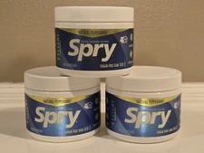 300 ct Spry Sugar-Free Natural Peppermint Gum 3x 100 pieces * SEALED Exp 6/2027