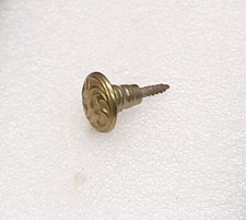 Gr&uuml;nderzeit Schubladenknopf - Messing - &Oslash; 18 mm - K01