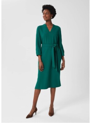 hobbs london green dress Alex Shirt Dress