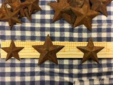 DLCC~ Prim 30 PC Primitive Metal Rust barnstars 10 each-3 sizes stars farmhouse