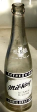 Mil-Kay; Mil-Kay Orange Corp. of America; St. Louis; 2-color ACL soda pop bottle
