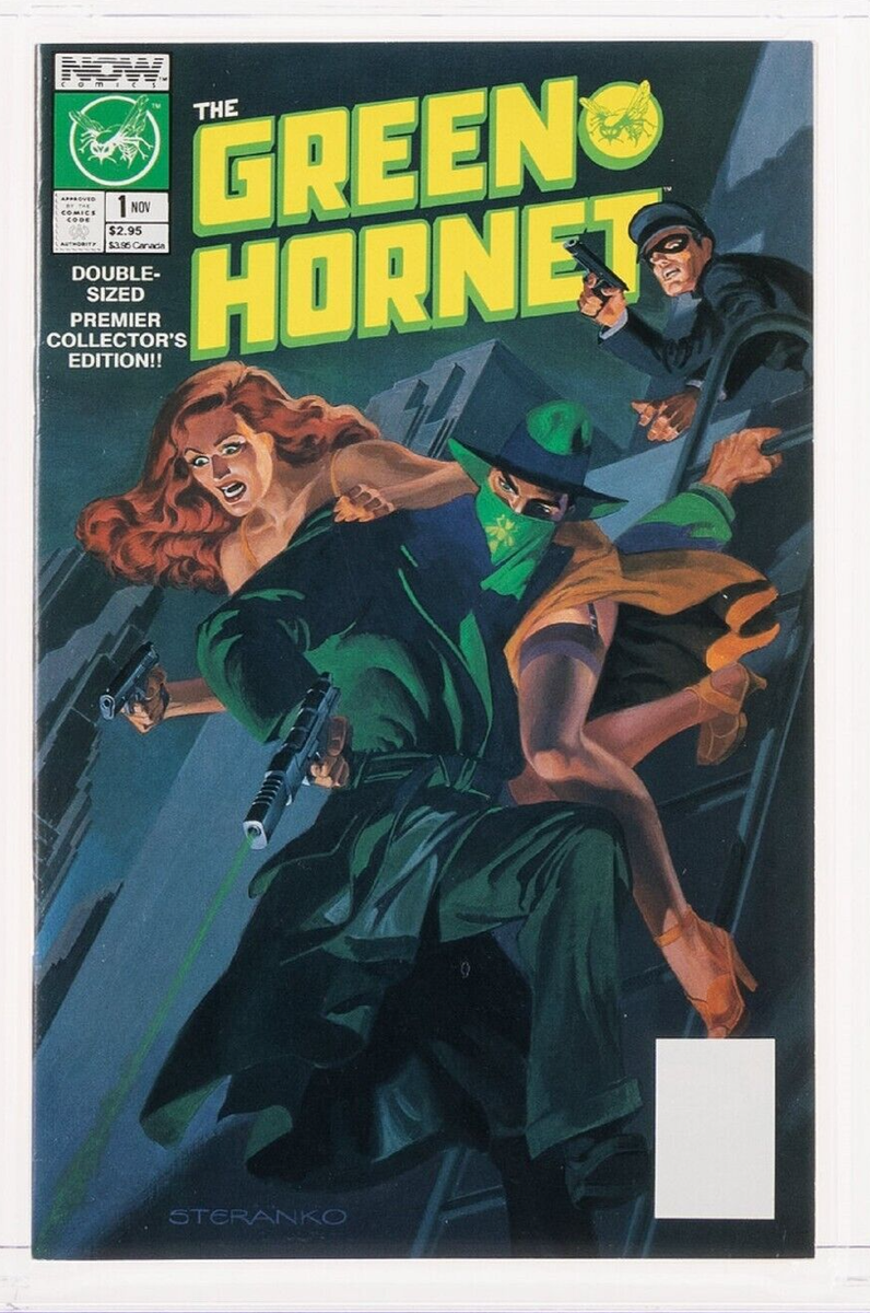 🔥Green Hornet #1 CGC 9.2 COLLECTOR Edition (Now Comics 1989) Jim