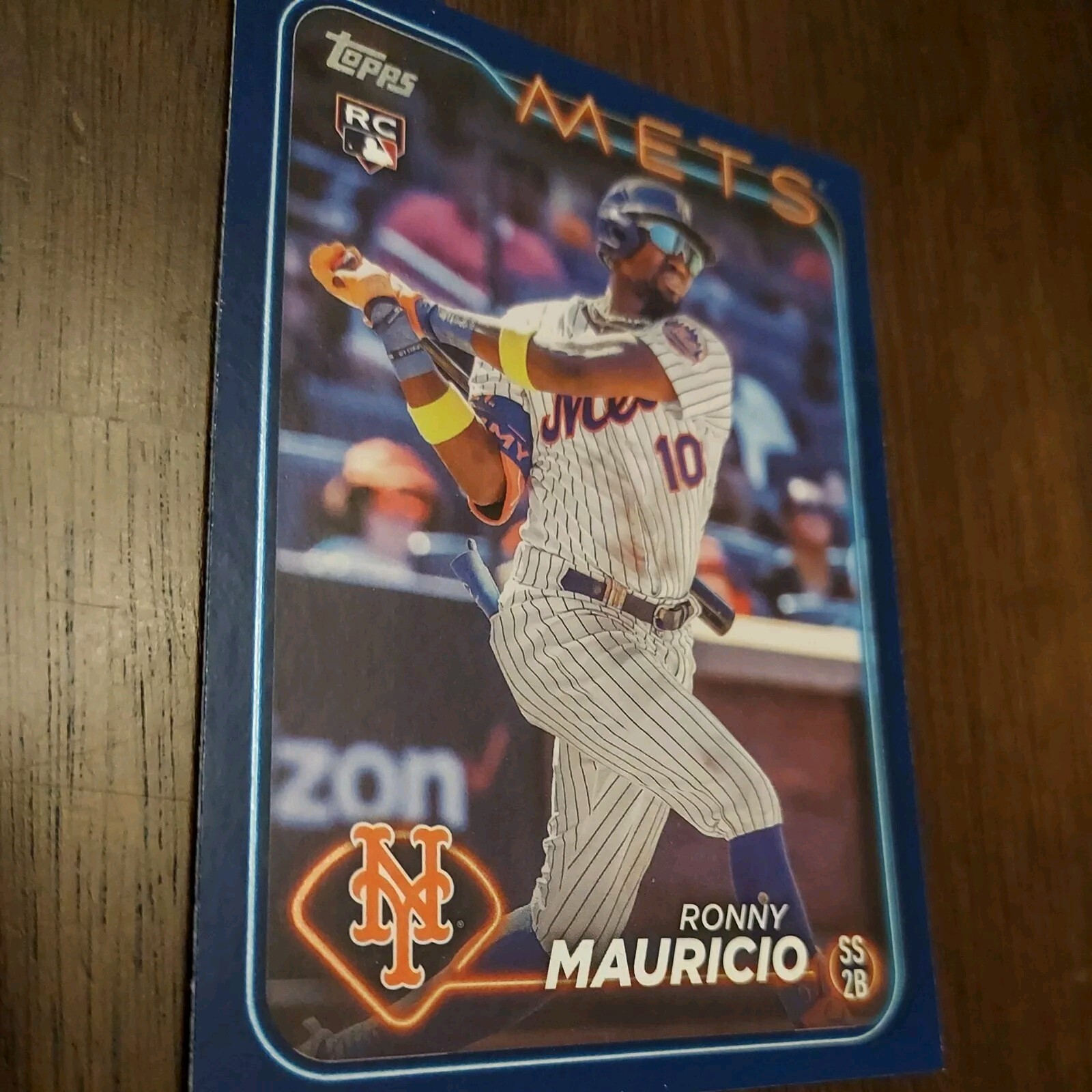 2024 Topps #224 Ronny Mauricio Royal Blue