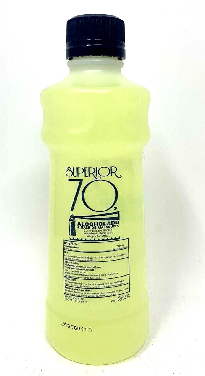 Superior 70 Alcoholado Bay rum 11.8 oz. New Bottle eBay