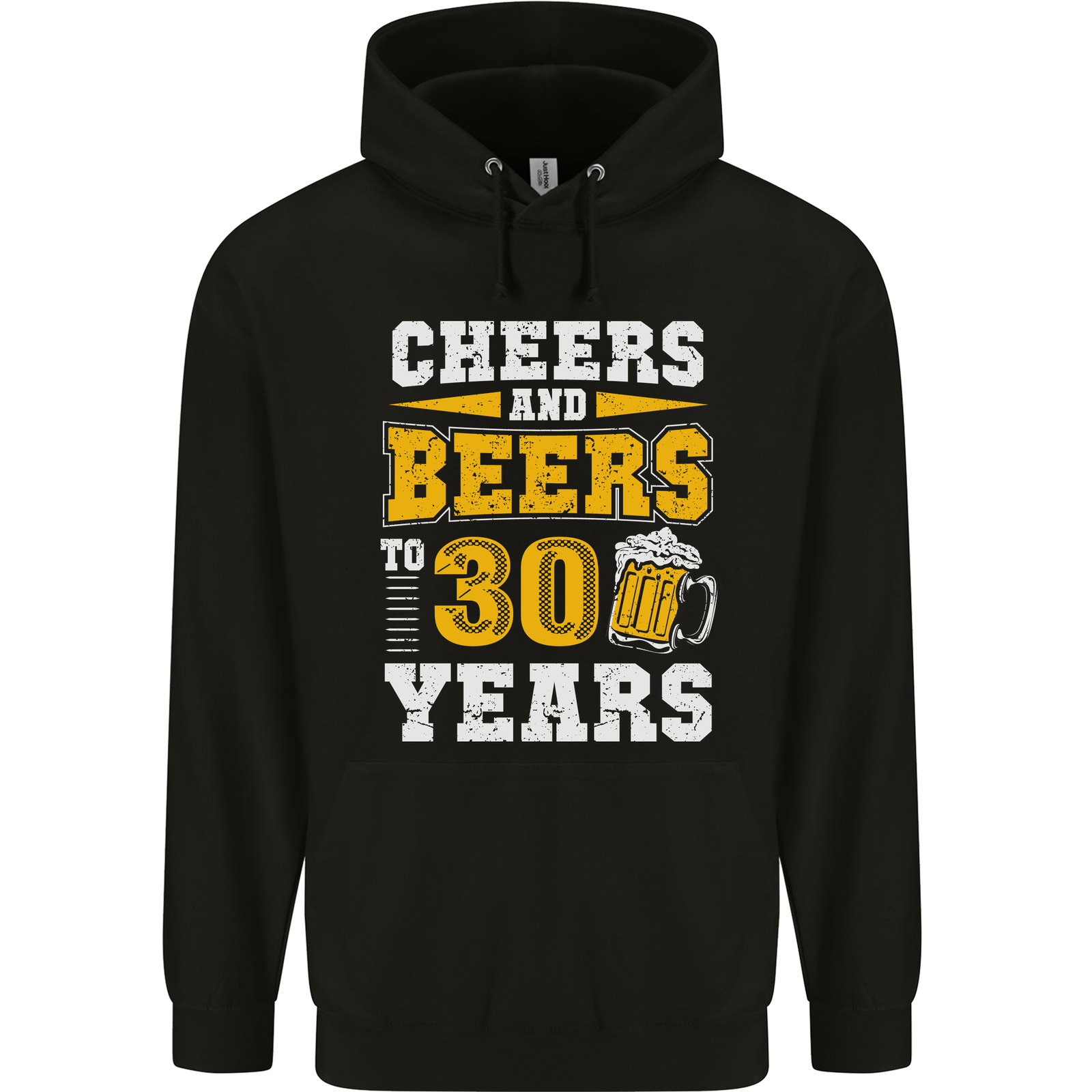 30th Birthday 30 Year Old Funny Alcohol Mens 80% Cotton Hoodie