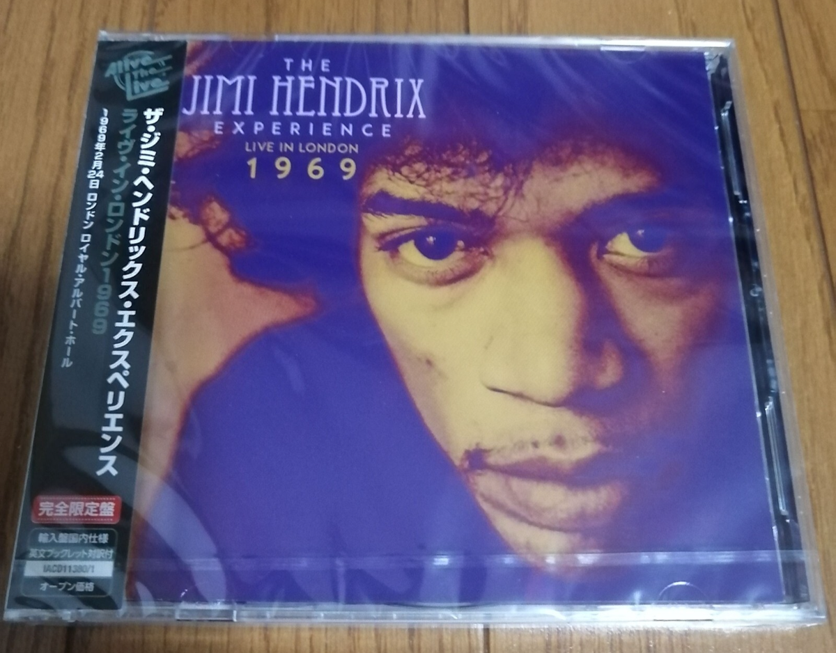 洋楽 Jimi Hendrix Live in London 1969 2CD 2CD Jimi Hendrix - Live In London 1969 (AliveTheLive Japan,Obi) | eBay