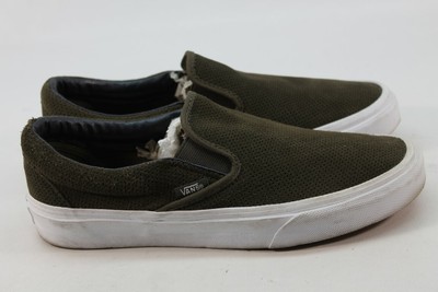 perforated suede vans