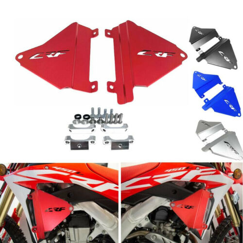 CRF LOGO Works Connection Radiator Braces For HONDA 2019-2021 CRF 450L/RL 450X - Picture 1 of 44