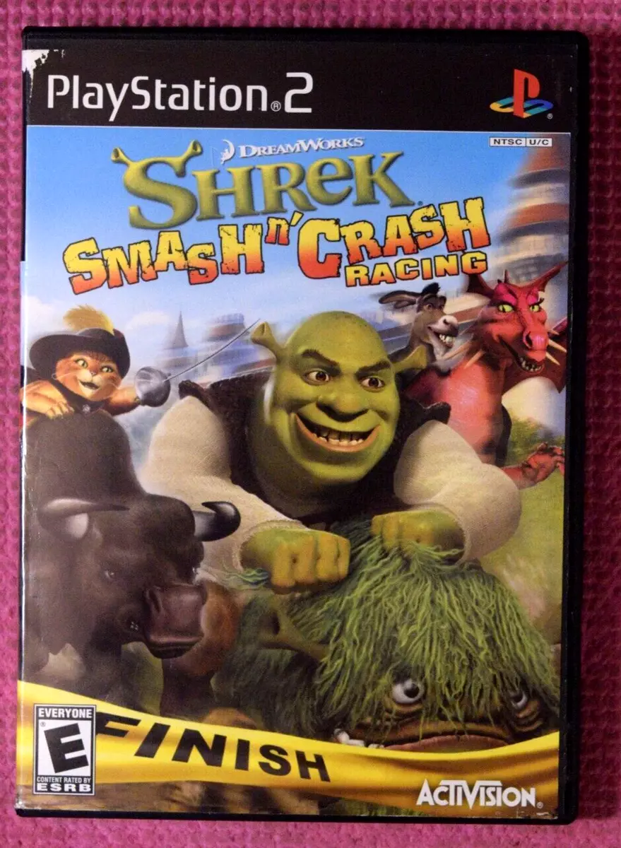  Shrek Smash 'N' Crash Racing - PlayStation 2 : Artist