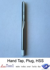 5/16-18 UNC Hand Tap Plug GH3 Limit 2 Flute HSS Plug Chamfer Bright Screw Thread