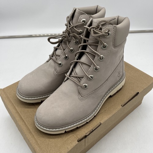 Timberland Kenniston 6 Inch Lace Up Boots In Grey Size UK 4 BRAND NEW | eBay