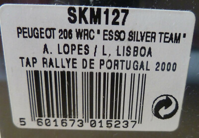 Peugeot 206 WRC 2000 Heller 50193