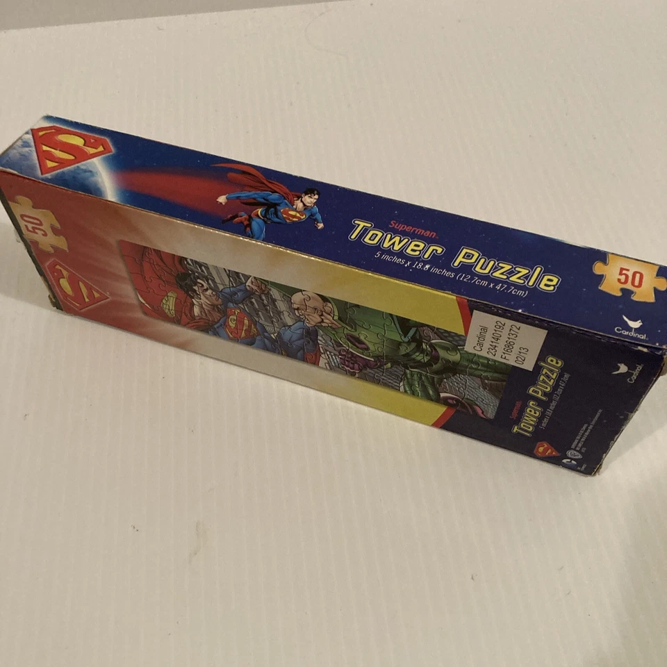 Rompecabezas Torre Cómic Superman 50 Piezas 5"×18.8" Foto 4 de 4